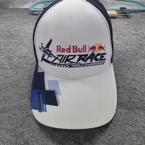 Red Bull Hat Cap One Size Mens Blue Air Race World Championship Adjustable